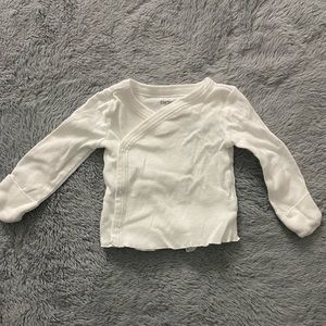 Carter’s Newborn Long Sleeve Side-Snap Tee